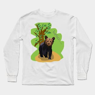 Little cute bear Long Sleeve T-Shirt